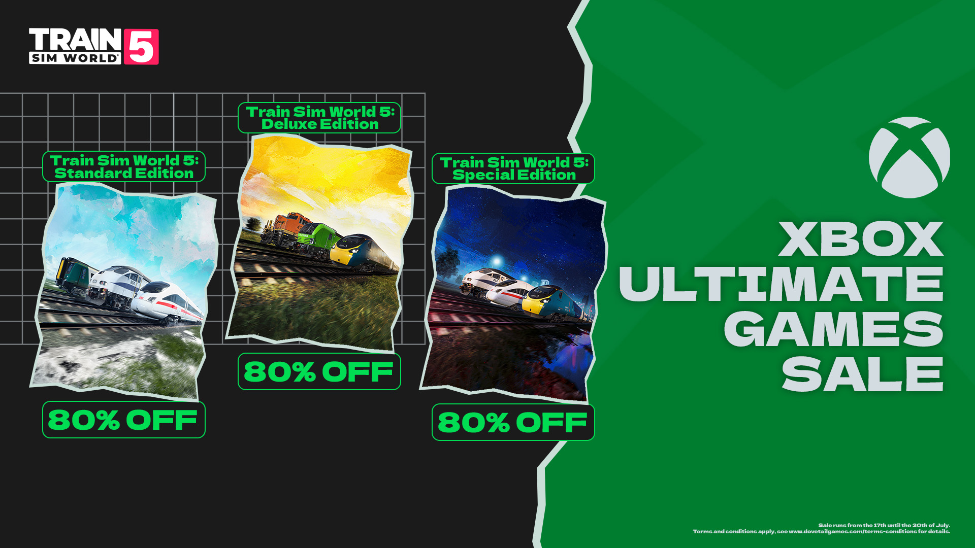 🎮 Xbox Ultimate Games Sale: Save Up to 80% on Train Sim World 5 Editions!
